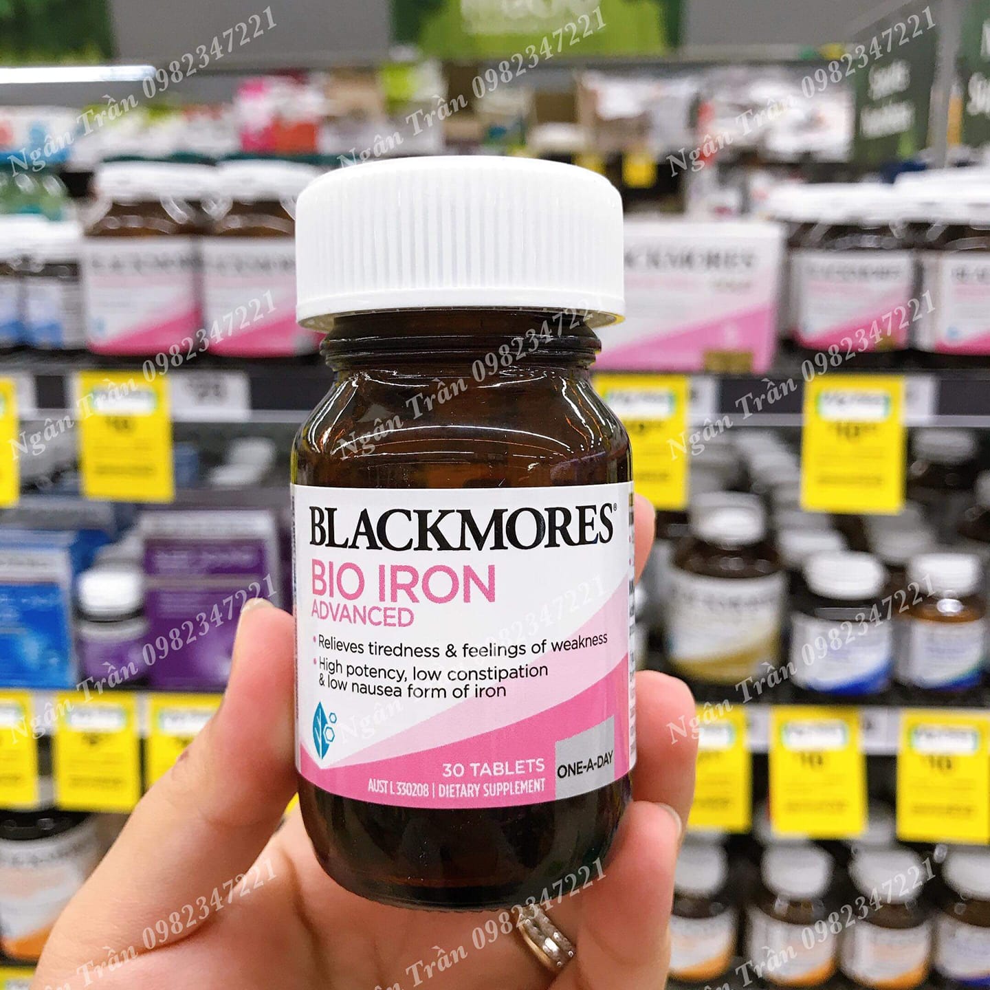 sắt Blackmores Bio Iron 30 viên