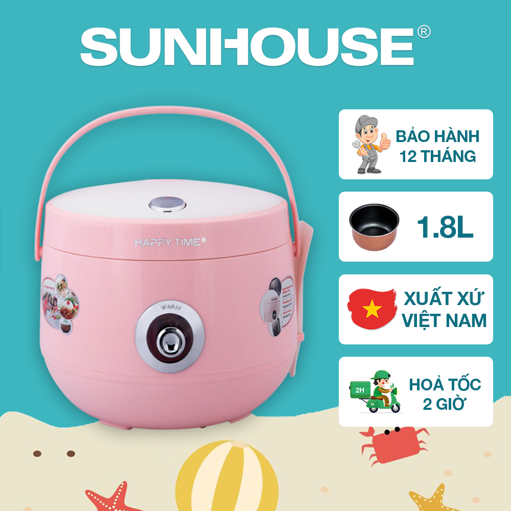 Nồi cơm điện 1.8L HAPPY TIME HTD8521P