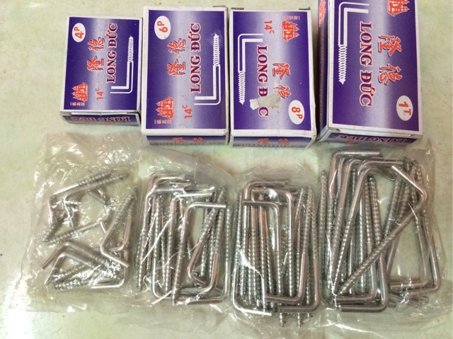 [1 hộp 10 cái] 1 Hộp Móc Màng Long Đức cao cấp