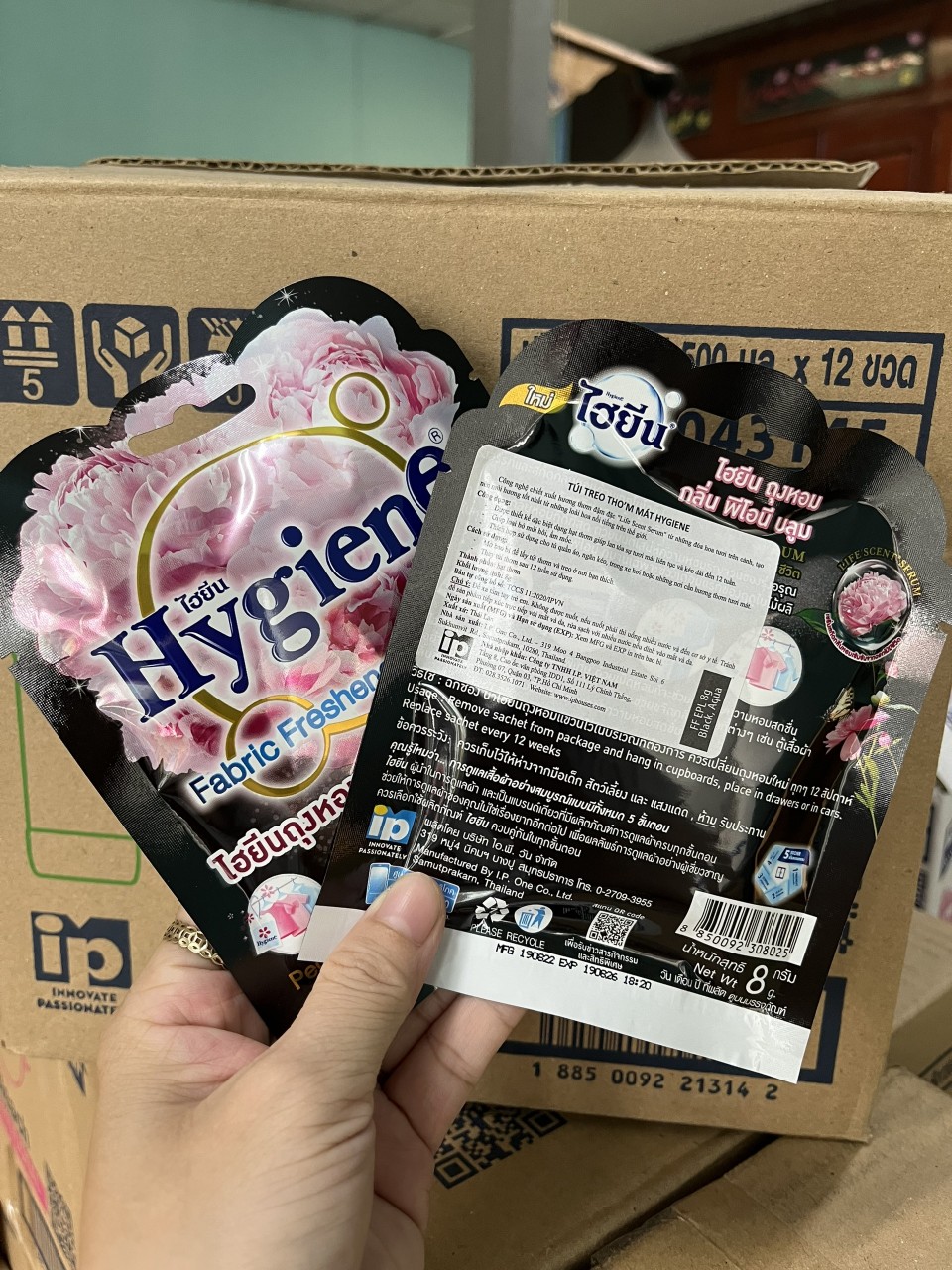 (Hygiene) Túi thơm mát Hygiene Thái Lan 8g