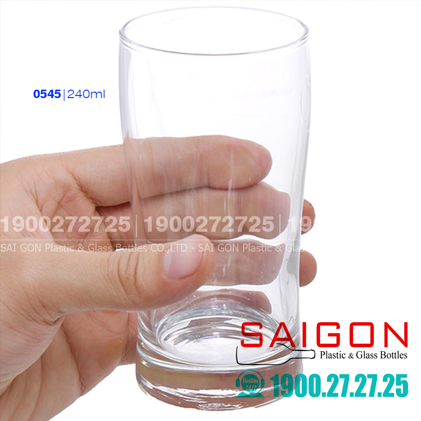 [HCM]Ly Thủy Tinh Luminarc FILLON 240ml | Thủy Tinh Cao cấp