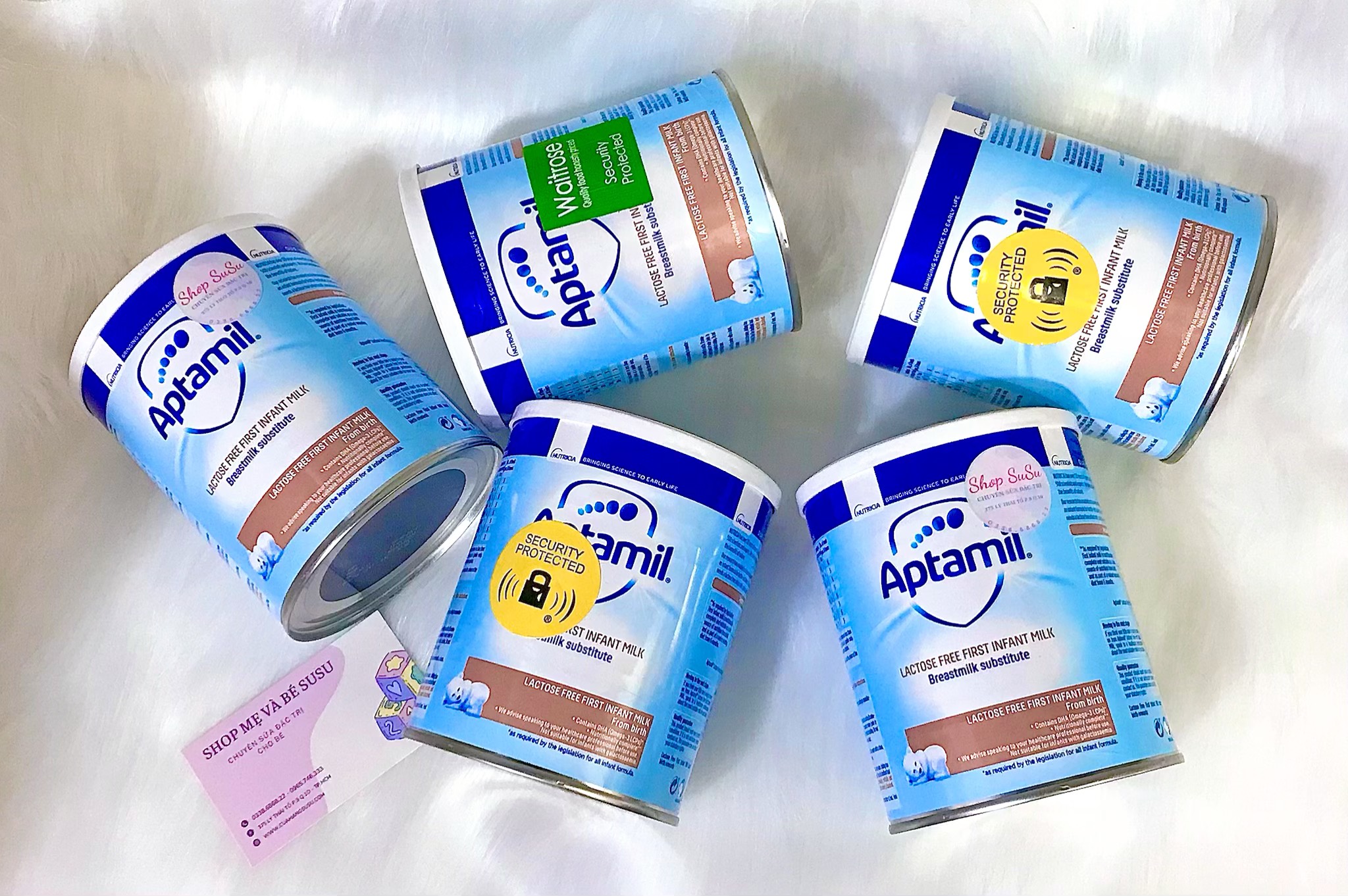 (HÀNG AIR) Sữa Aptamil Lactose Free (nội địa anh) dành cho bé bất dung nạp 400g
