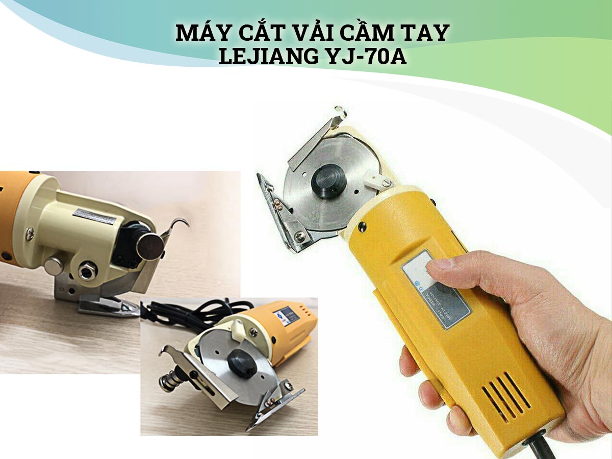 Máy Cắt vải LEJIANG dĩa 70. Máy Cắt Cầm Tay
