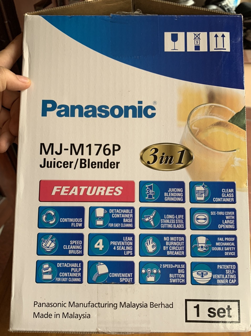 Máy xay đa năng Panasonic MJ-M176
