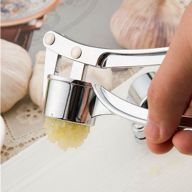 [HCM]DỤNG CỤ NGHIỀN ÉP TỎI ỚT GỪNG XẢ HẠT MACCA ÓC CHÓ THỰC PHẨM KHÔ 2IN1 - DỤNG CỤ KẸP TỎI CẦM TAY NGHIỀN NHUYỄN TIỆN DỤNG CHẤT LIỆU HỢP KIM INOX CHỐNG GỈ