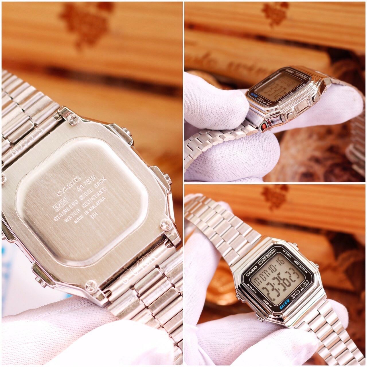 Đồng hồ CASIO nam/nữ Unisex điện tử cao cấp Fullbox