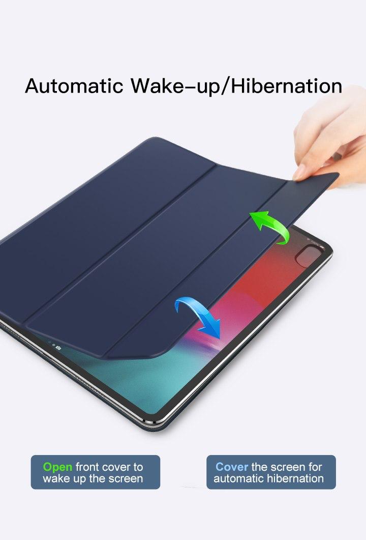 Bao da Baseus Simplism Y-Type Leather cho  iPad Pro 11/12.9 inch(2018)