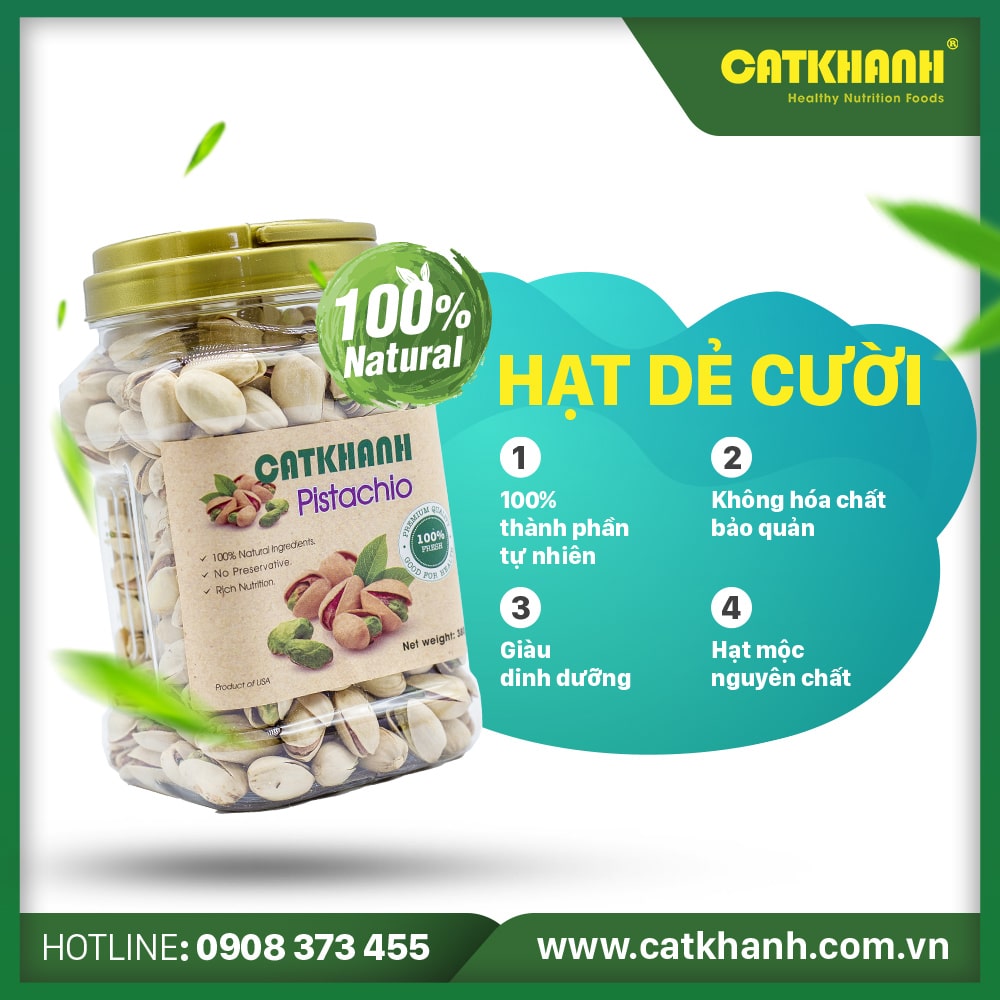 Hạt dẻ cười Cát Khánh 380gr