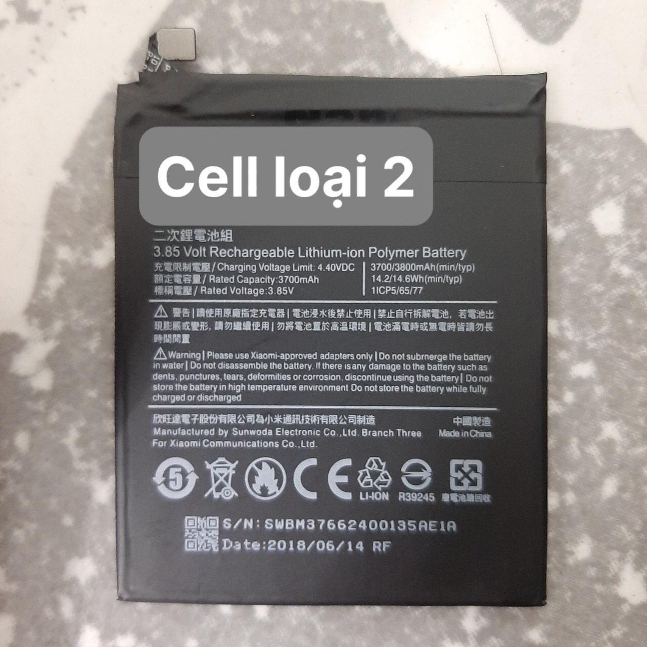 PIN ASUS ZENFONE 3 MAX 5.5 (C11P1609/ZC553KL/X00DD/ZC520KL/ ZEN4 MAX)