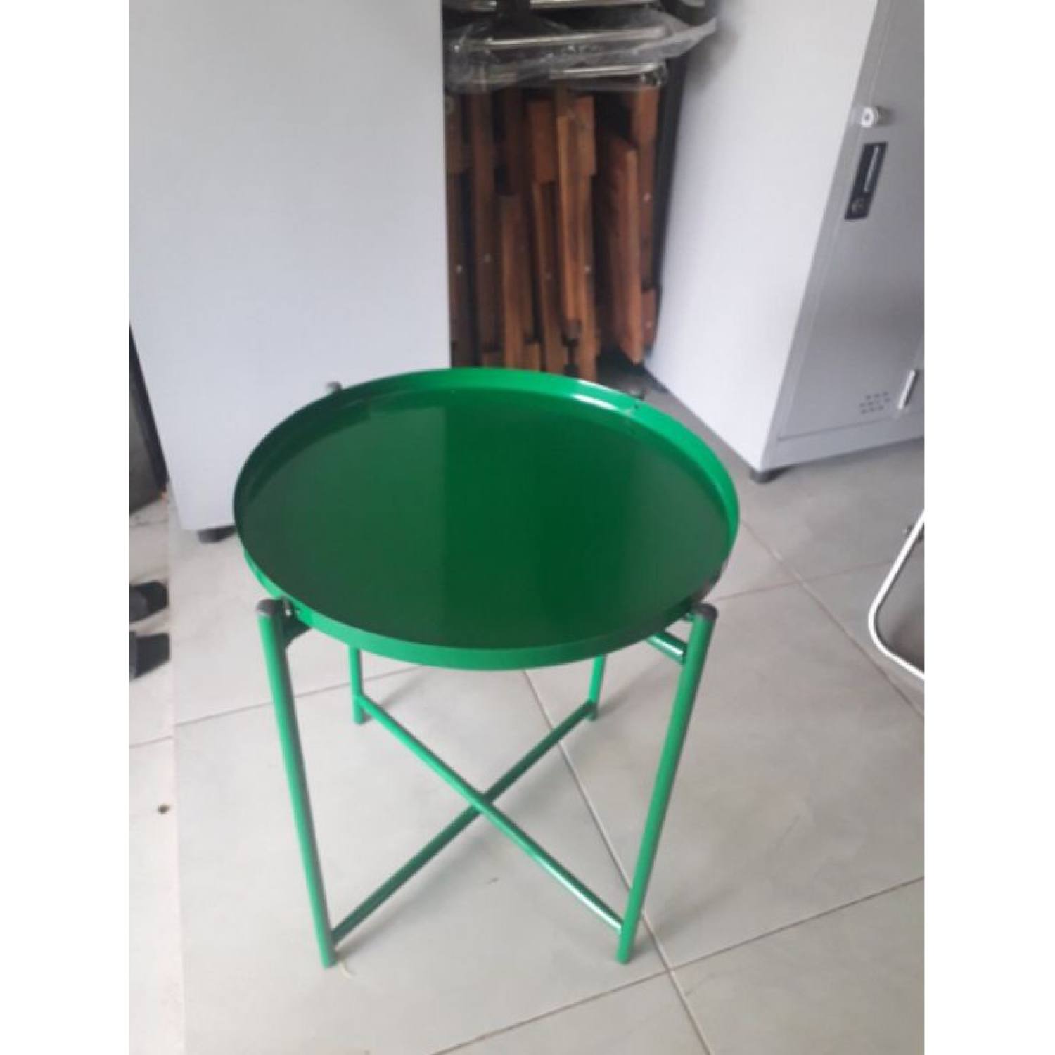 Bàn Tròn Mâm Rời Xếp Gọn