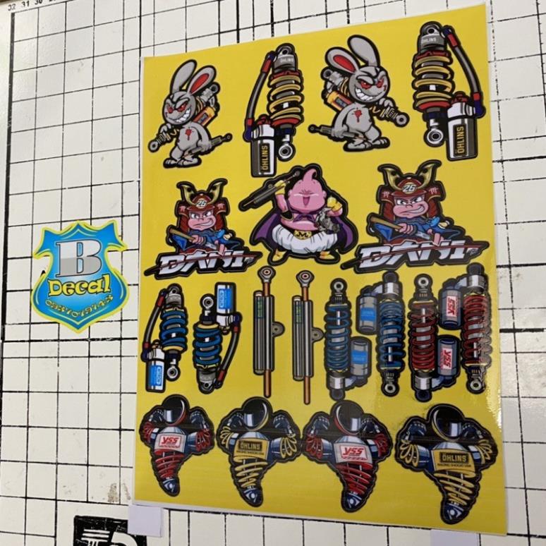 Tem logo sticker ngộ nghĩnh