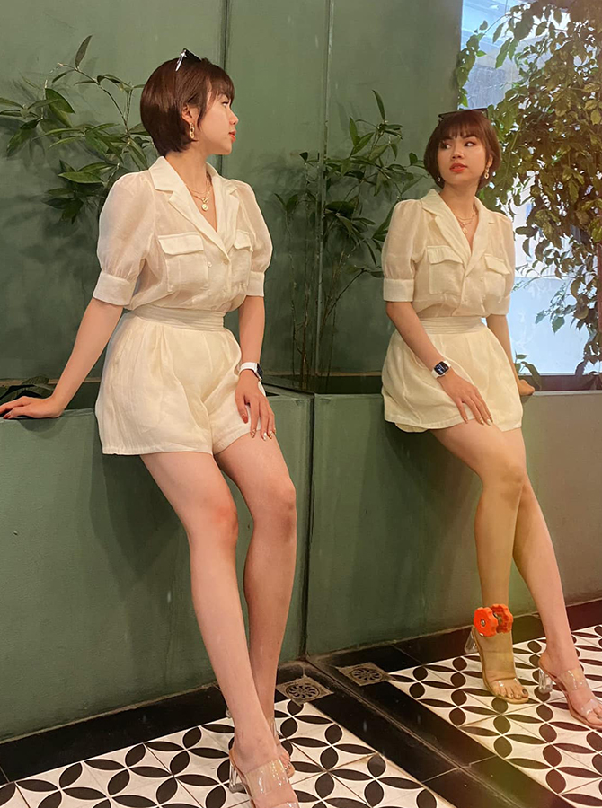 Rập Giấy 99001 - Set Blazer dạo phố Charm