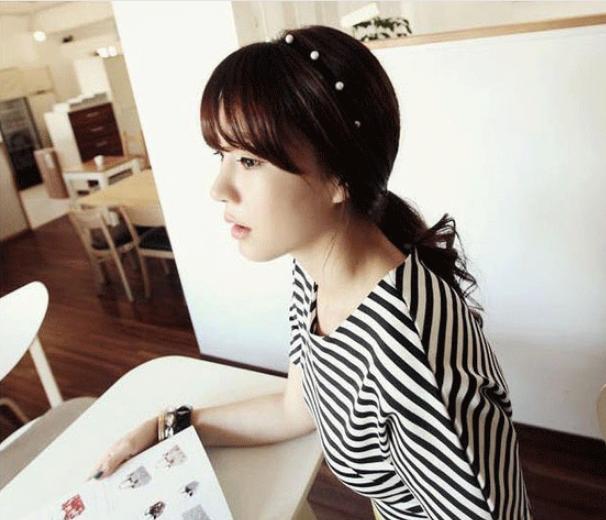 Cài tóc cài tóc nữ cài tóc băng đô cài tóc ngọc trai nhân tạo