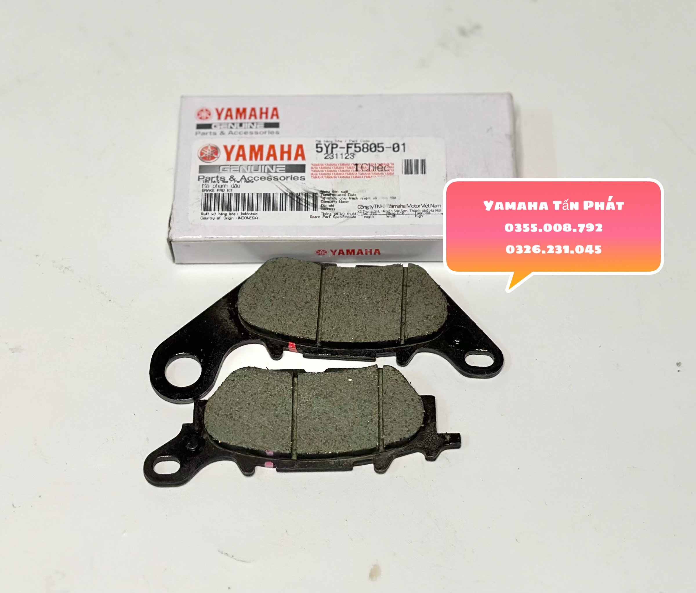 Bố Phanh Đĩa Trước Sirius - Nouvo 4 Chính Hãng Yamaha