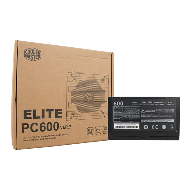 Nguồn máy tính Cooler Master Elite V3 PC600 600W