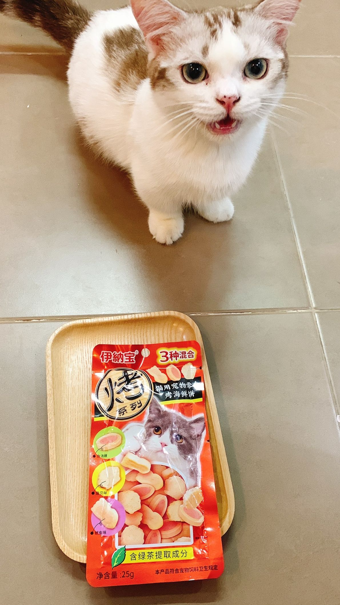 BÁNH THƯỞNG INABA CHO MÈO GÓI 25GR