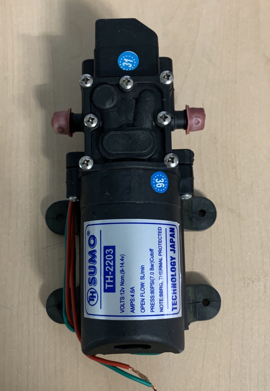 [HCM]Máy bơm nước mini 12v áp lực cao SUMO