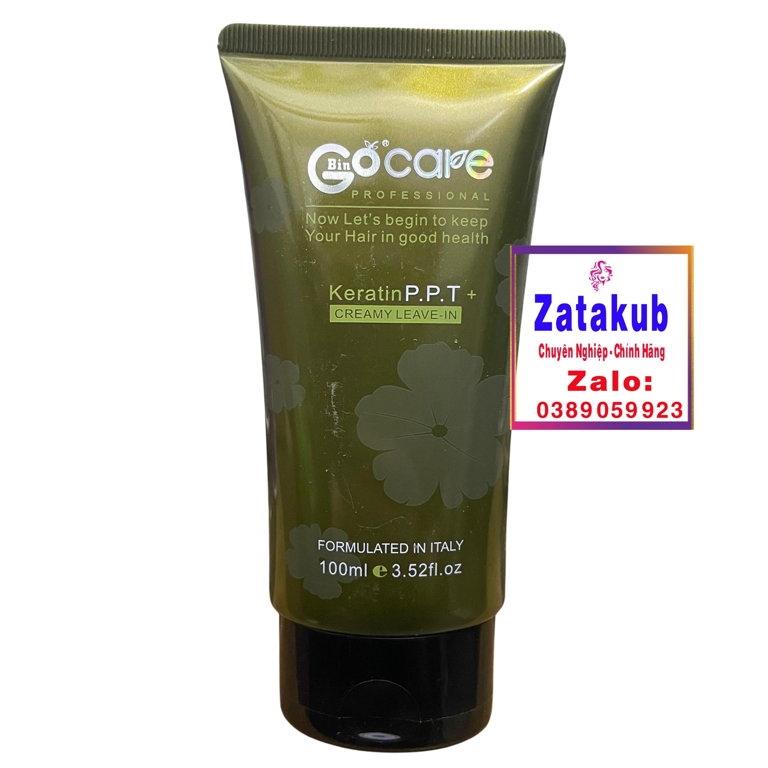 Kem dưỡng tóc xả khô keratin ppt creamy leave - in 100ml