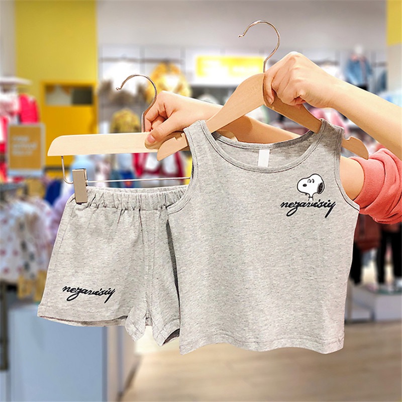 Bộ Ba Lỗ Sát Nách Cho Bé Trai Bé gái Mặc Đều Xinh, Quần áo hè cho bé từ 7-28kg - SUMO KIDS