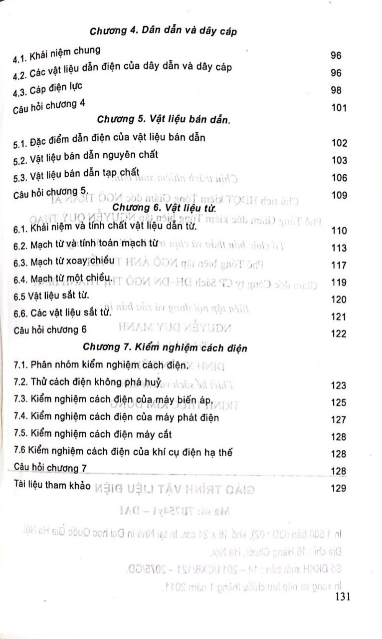 Giáo Trình Vật Liệu ĐIện