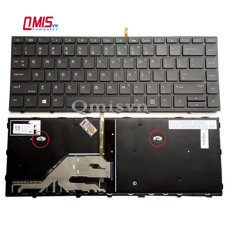 Bàn phím laptop hp probook 430 g5, 440 g5, 445 g5 – 440 g5