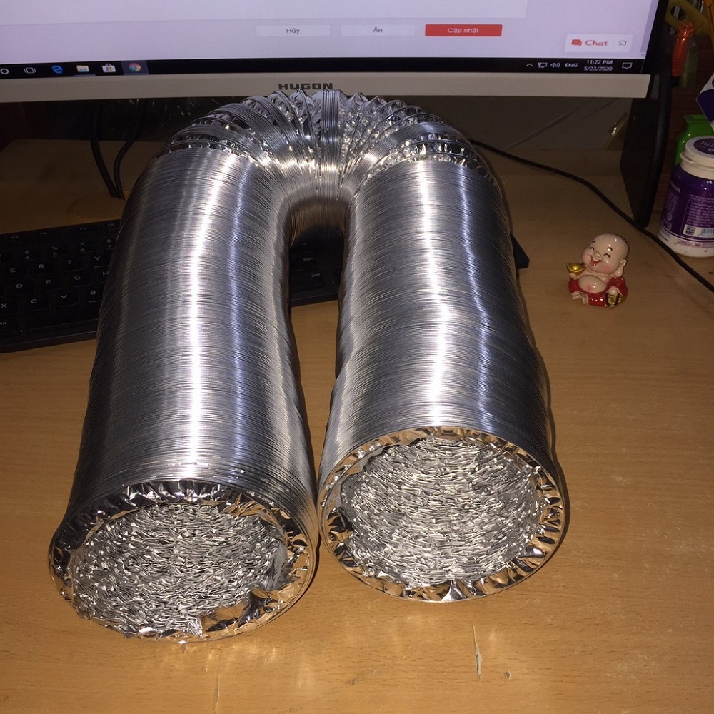 Silver Air Pipe, Silver Sun Pipe, Air Pipe D100Mmx10M