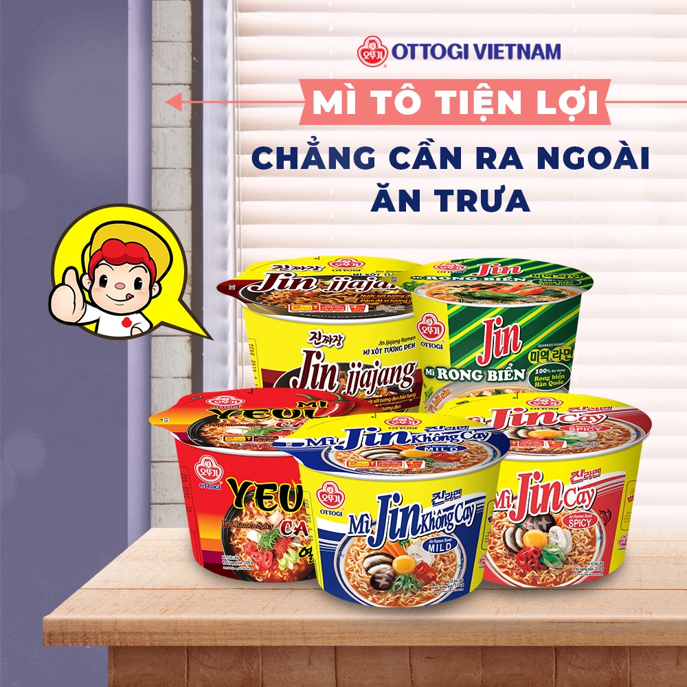 Mì ly ăn liền - Mì Ly Jin cay 62g