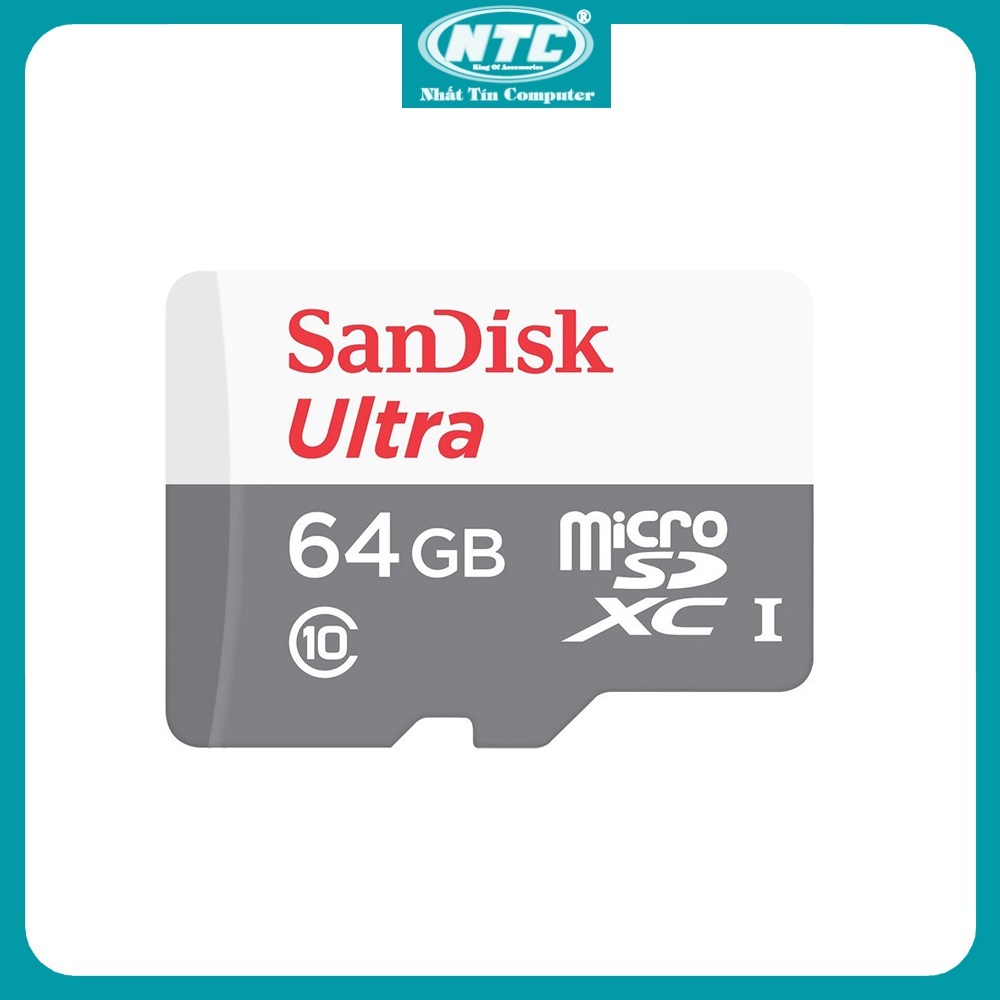 [No box] SanDisk Ultra 533x 128GB / 64GB / 32GB / 16GB 100 MB/s memory card-no box (silver)-Single computer