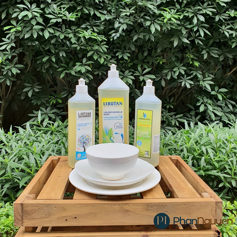[Hoàn Tiền 15%]Nước rửa chén sinh học đậm đặc oải hương Artisan Savonnier 1L