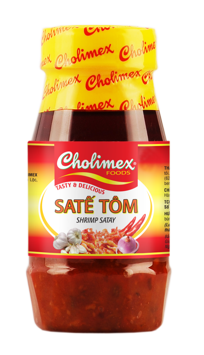 Sa tế (sate) tôm Cholimex hũ pet 90g