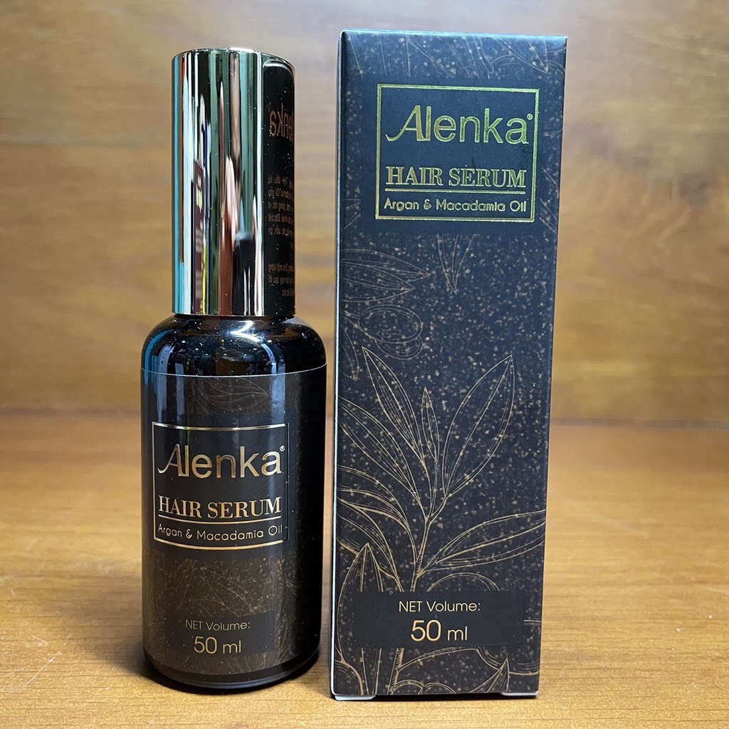 Tinh dầu dưỡng tóc giữ nếp tóc uốn Alenka Hair Serum 50ml NEW