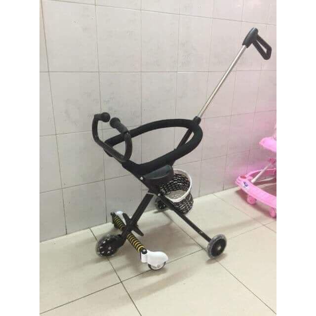 XE ĐẨY 5 BÁNH GẤP GỌN