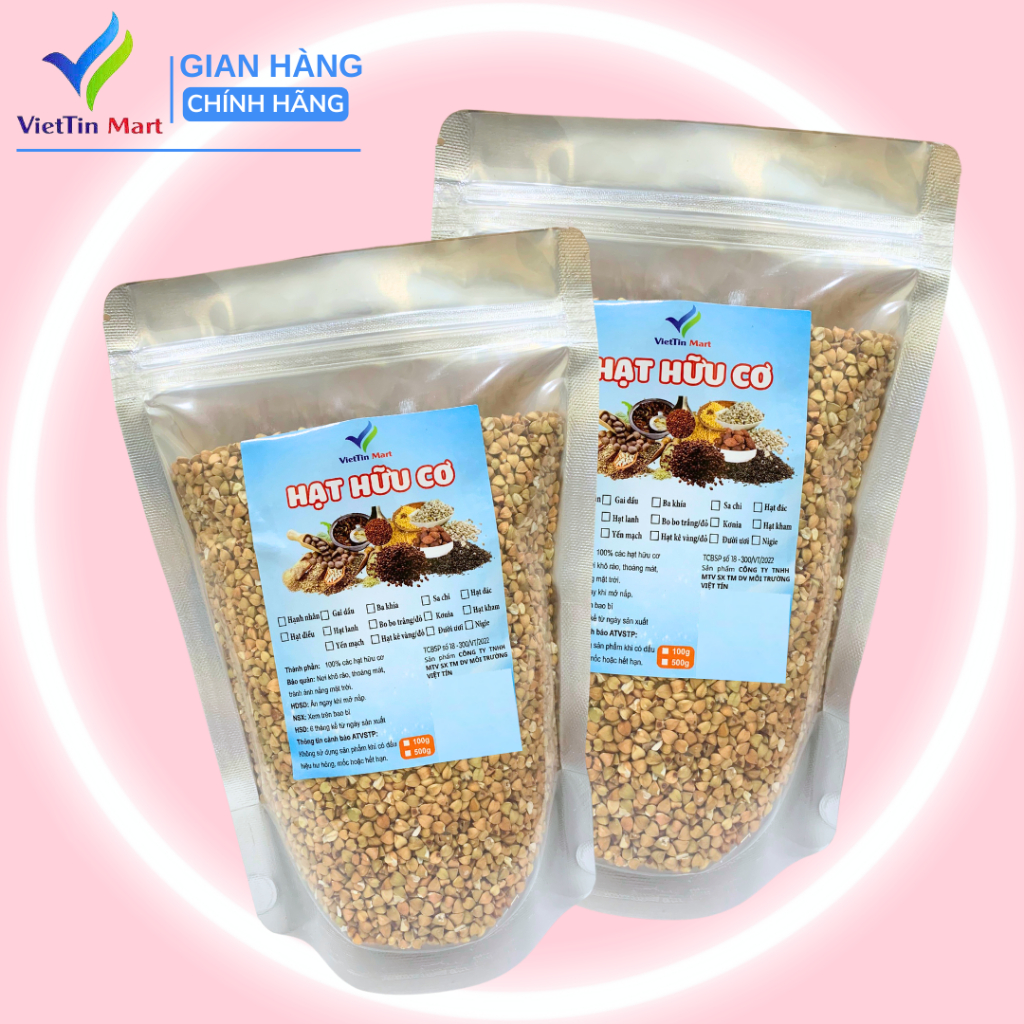 500G HẠT BA KHÍA (Hạt kiều mạch) ĐÃ TÁCH VỎ