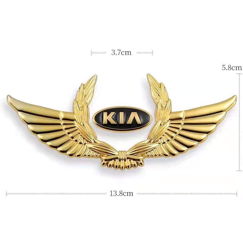 Miếng Dán Trang Trí 3D,Đôi Cánh Thiên Thần Dán Thân Xe Logo Hãng Xe Toyota,Hyundai,Mazda,Ford.... otofunmoclan