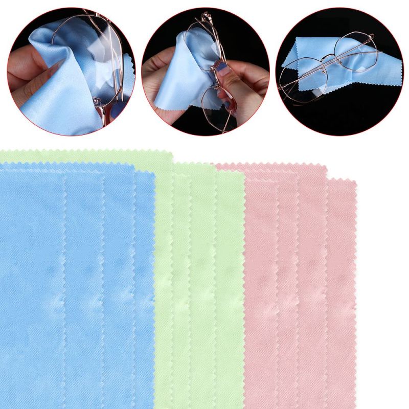 Giá bán ZHUMUUP 5/10pcs New For iPhone iPad Household TV Screens Lens Cleaner Eyeglasses Wipes Microfibre Fiber Cleaning Cloths