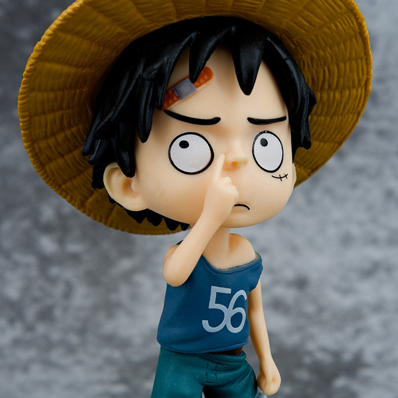 (Siêu cute) Mô hình Monkey D Luffy ngoáy mũi cực kì đáng yêu