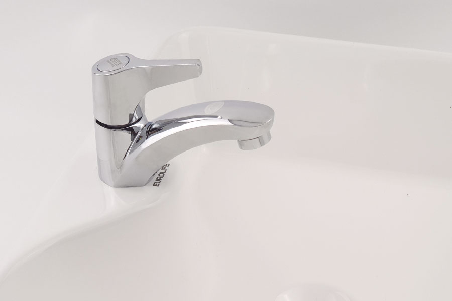 Vòi Lavabo lạnh Eurolife EL-LL114 (Trắng bạc)