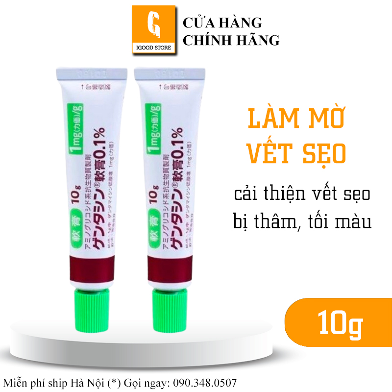 Kem sẹo Gentacin Nhật Bản 10g