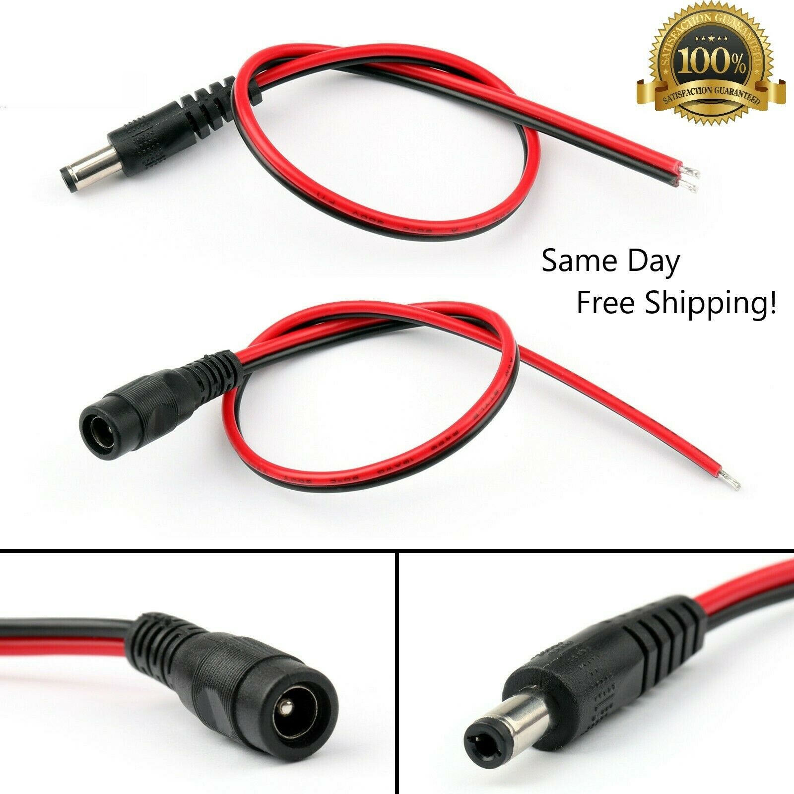 Dây Nguồn Có Jack Cắm DC 5.5*2.1 mm