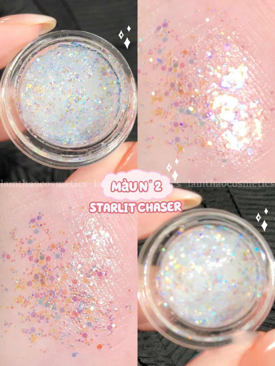 Nhũ Mắt Unleashia Get Loose Glitter Gel Mini