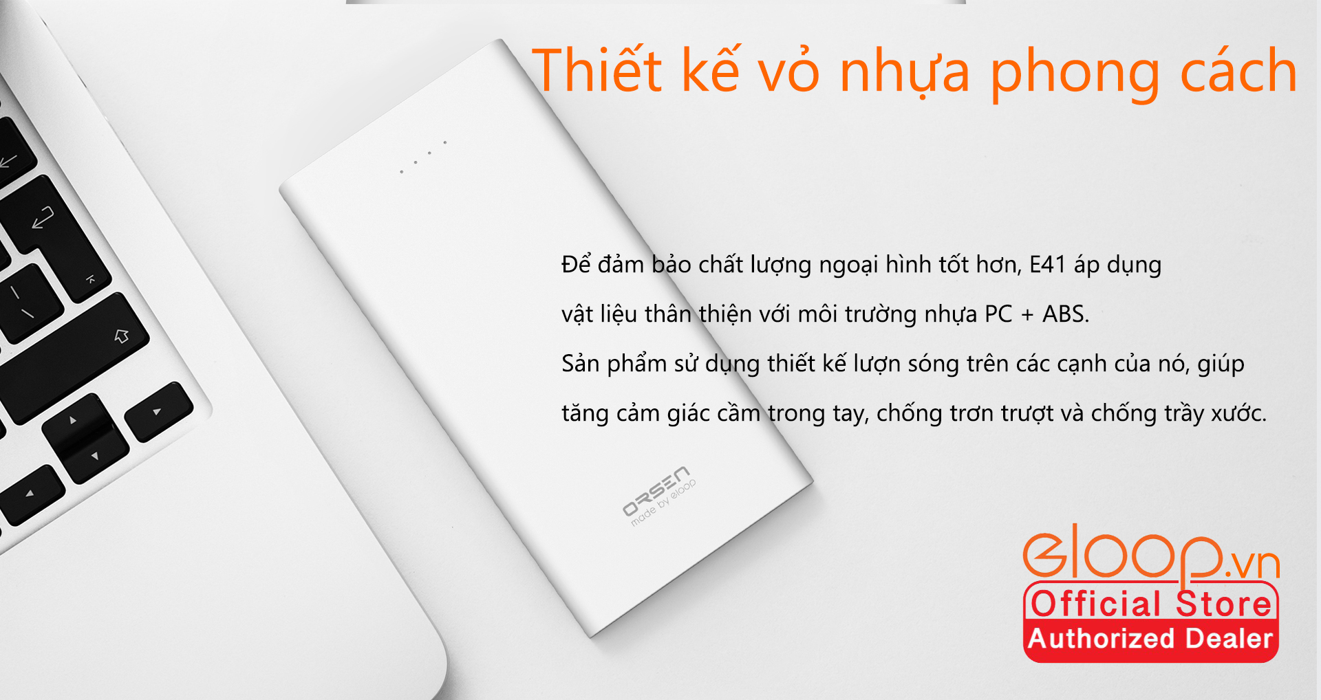 Pin Sạc Dự Phòng ELOOP E41 10.000mAh - Hãng Phân Phối Chính Thức
