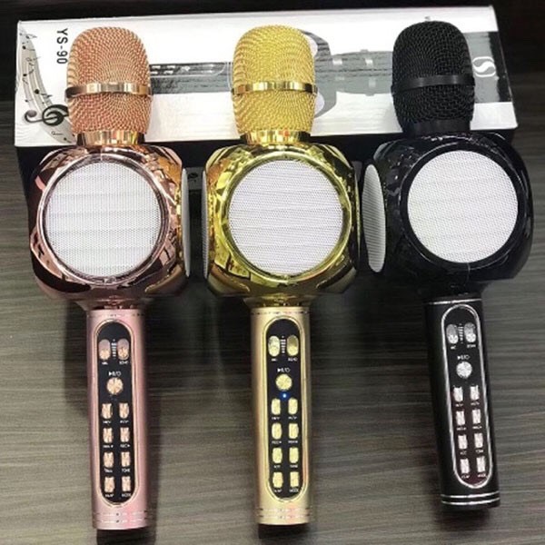 MIC KARAOKE BLUETOOTH YS – 90 – ÂM THANH MẠNH MẼ