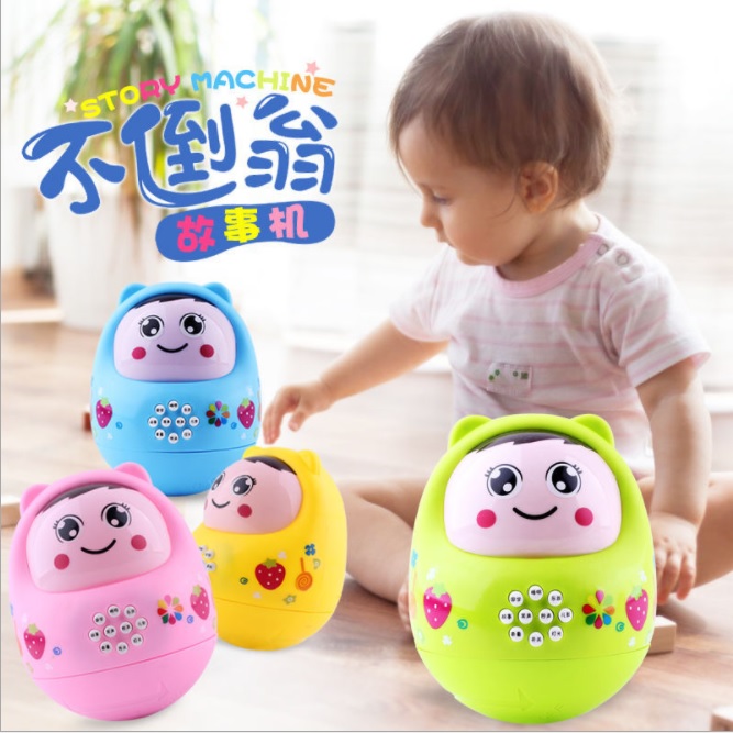 Lật Đật Lục lạc  Biết Hát , Phát Sáng ,Phát Nhạc Cho Bé