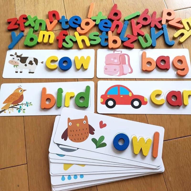 Bộ ghép vần tiếng anh speeling game
