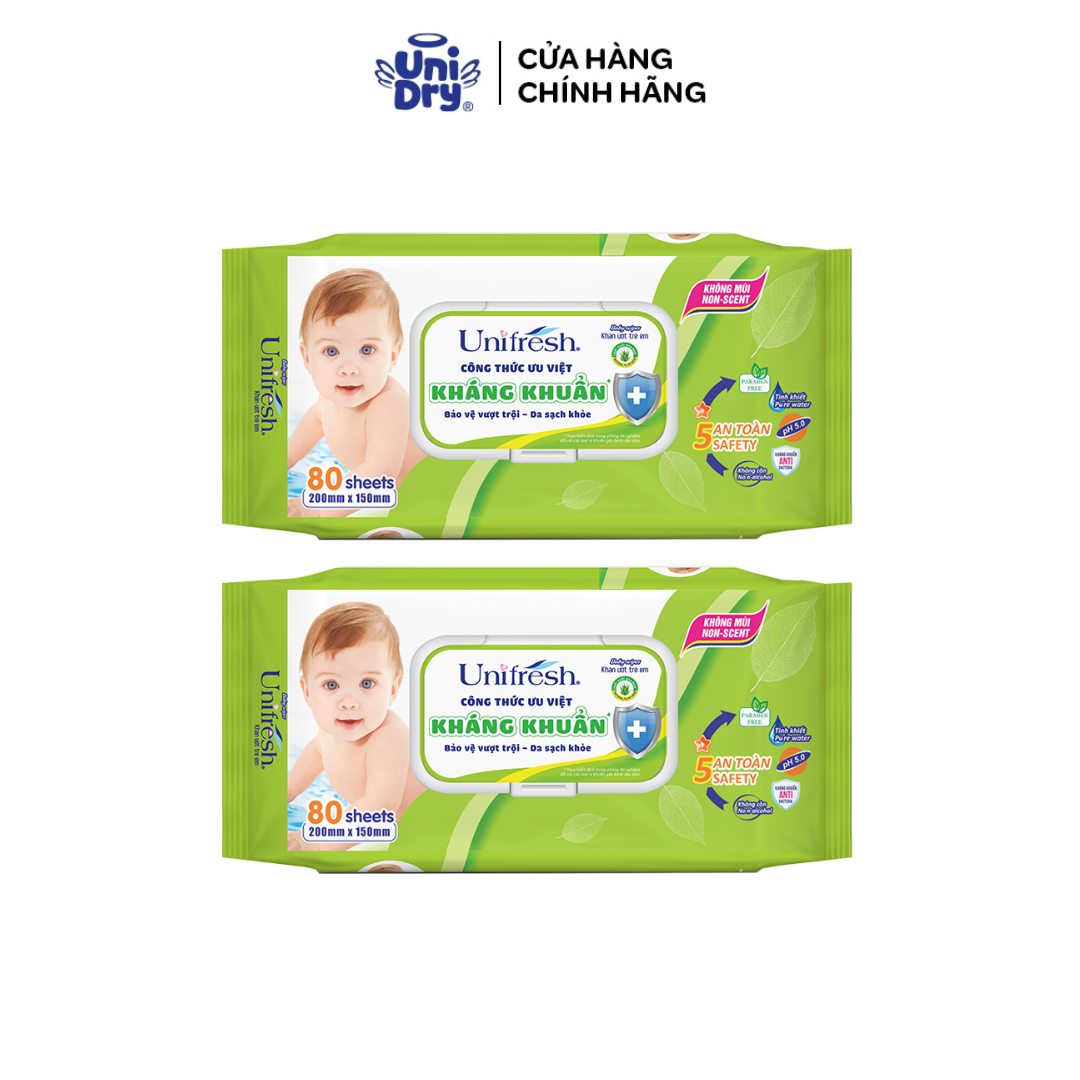 [QUÀ TẶNG KHÔNG BÁN] COMBO 2 khăn ướt Aloe Vera 80 miếng