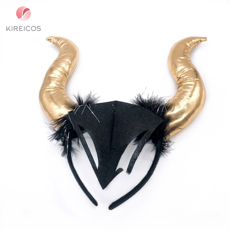 Cài Tóc Halloween Sừng Maleficent Đủ Màu - kireicos