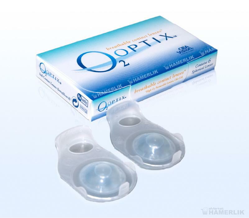 Kính Áp Tròng Không Màu 3 Tháng CIBA VISION O2 OPTIX