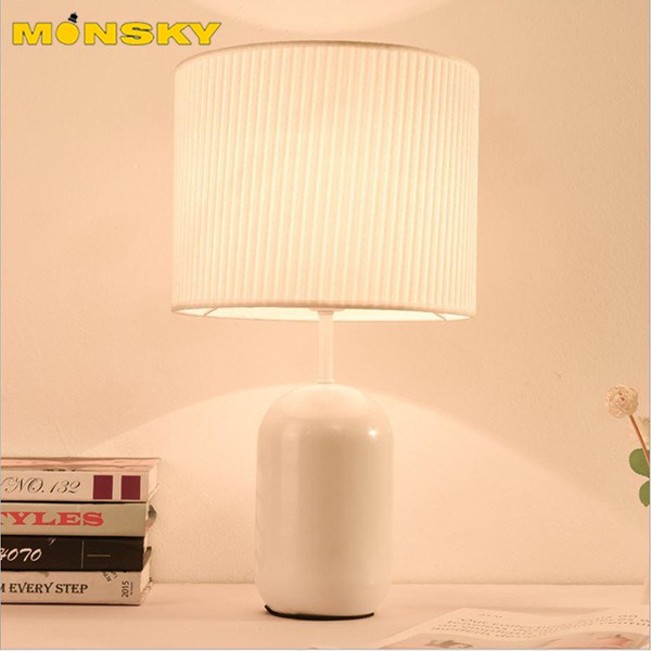 Đèn ngủ để bàn MONSKY BRAID trang trí nội thất phong cách Vintage nhẹ nhàng, quý phái - Tặng kèm bóng LED.