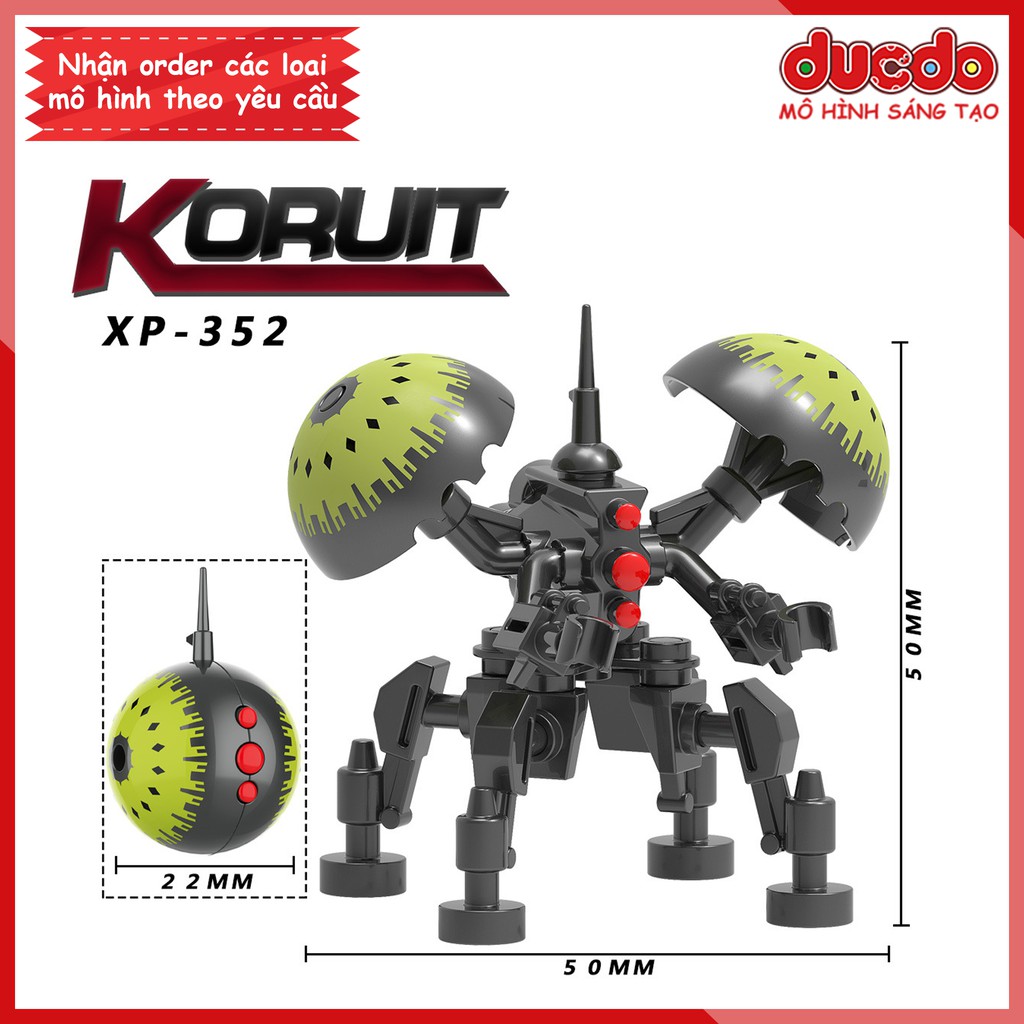 Bigfig người máy Buzz Droid trong Star Wars - Đồ chơi Lắp ghép Xếp hình Mini Minifigures Big Fig XP352