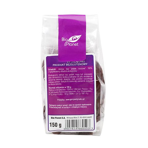 [Hoàn Tiền 15%]Chà là khô hữu cơ tách hạt Bio Planet 150g